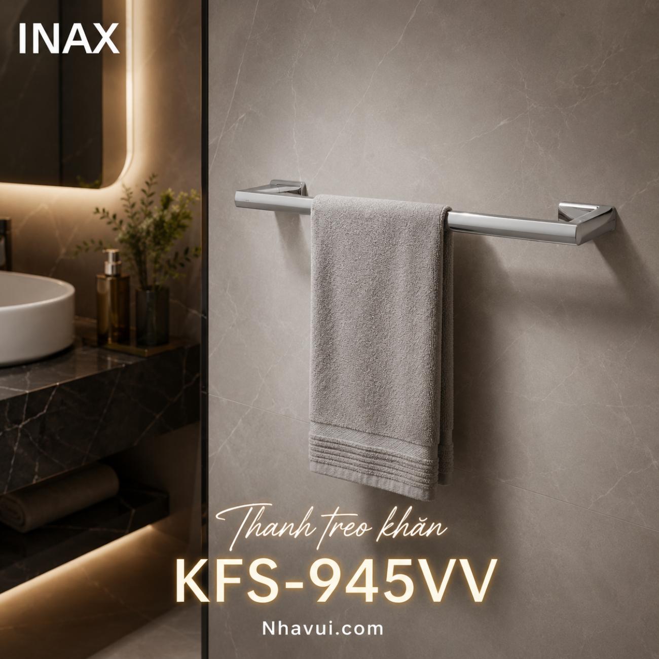 Thanh treo khăn INAX KFS-945VA / KFS-945VW / KFS-945V
